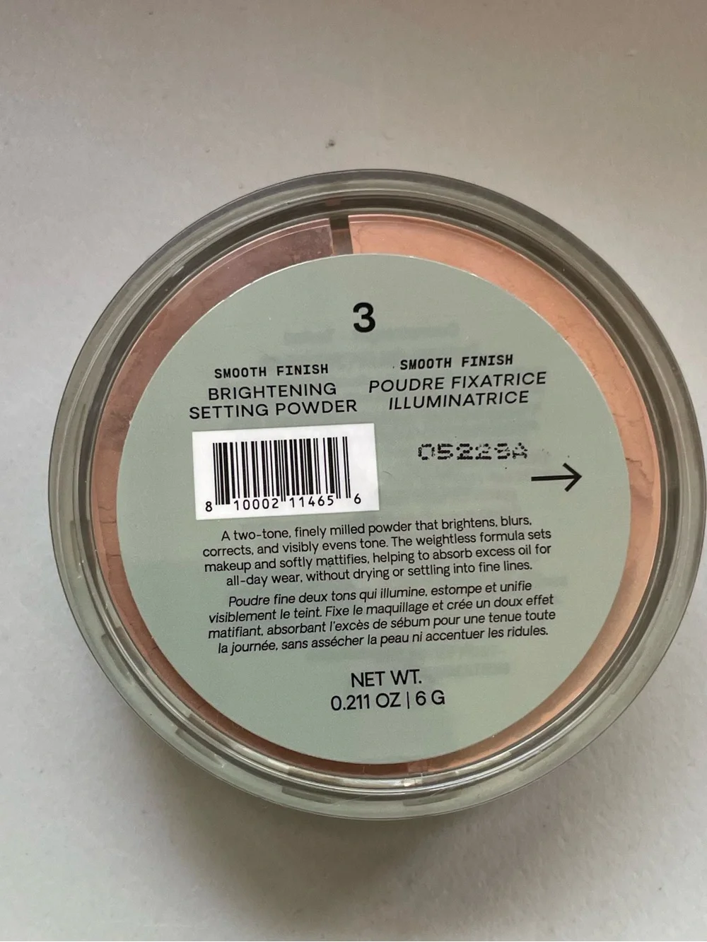 VERSED Beauty Makeup Compact Minimalist Packaging